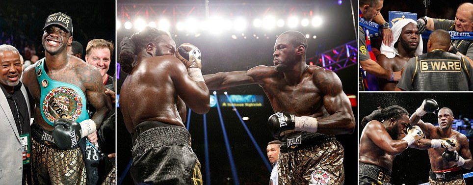 Wilder Menang Angka, Rebut Juara Kelas Berat WBC dari Stiverne